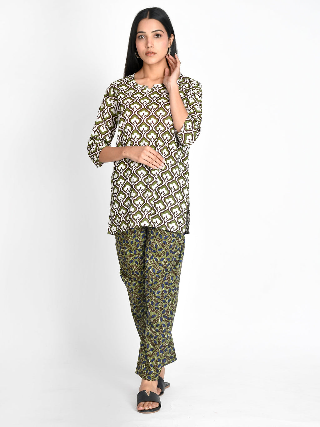 Pure Cotton printed Night suit for girls/Women