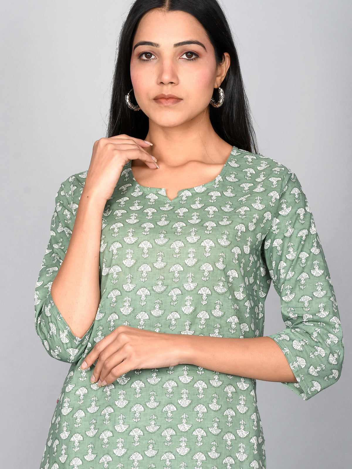 Women Pure Cotton Floral Printed Night Suit For Women & Girls